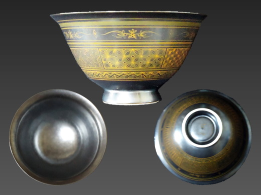 人気作家　陶芸家市川孝作品　激レアアイテム　耐火耳付深鍋　超美品used 鍋島藩窯 市川光山 －作品紹介－ 黒鍋島